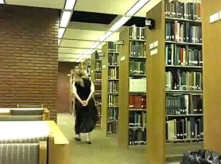 Crazy Library Girl
